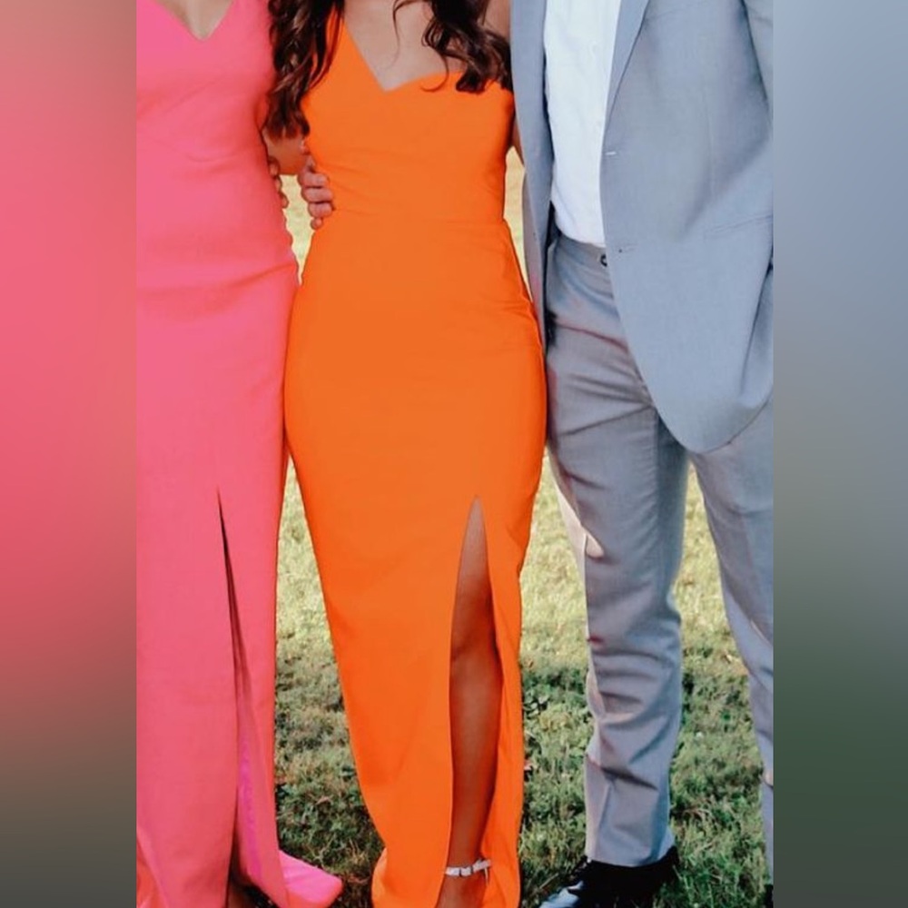 Orange Formal Dress